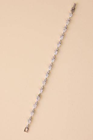 Picture of Pearl and Crystal Clasp Bracelet