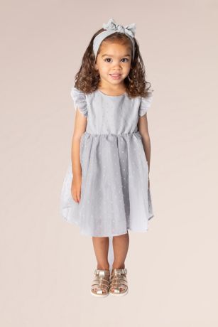 Picture of Diamond Tulle Flower Girl Dress