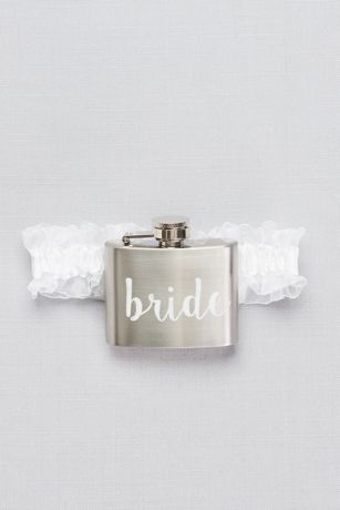 Picture of Bride Flask Plus Garter