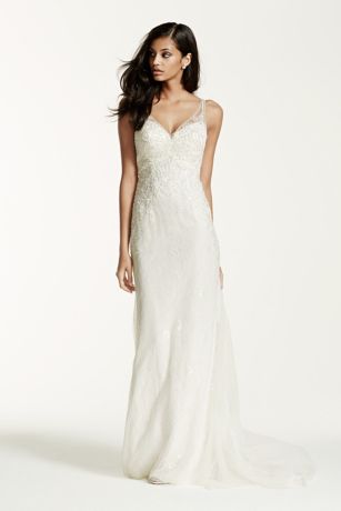 david's bridal sheath dress