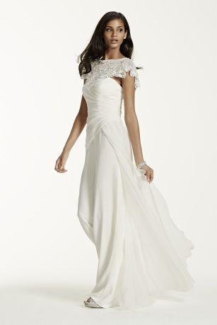 jumpsuit david's bridal