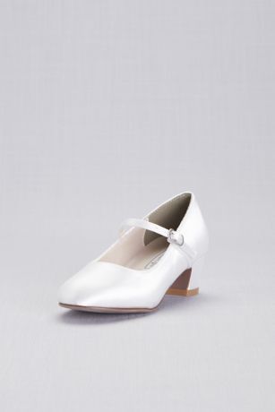 low mary jane heels