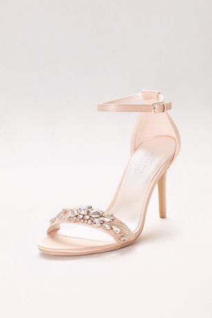 david's bridal champagne shoes