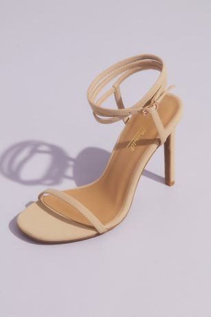 davids bridal nude shoes