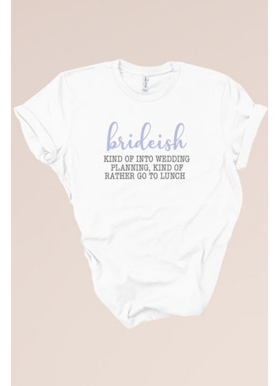 Brideish Short Sleeve T-Shirt - A perfect gift for the laidback bride, this