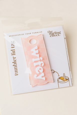 Picture of Wifey Tumbler Lid Tag