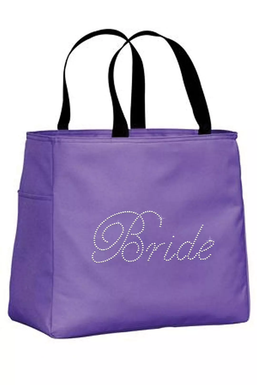 Rhinestone Bride Tote Bag Image