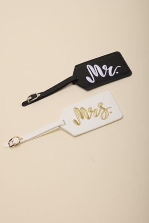 Picture of Mr and Mrs Luggage Tag Set