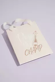 David's Bridal Pop the Champ Gift Bag