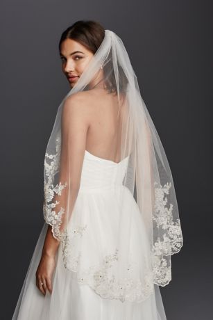 david's bridal veils