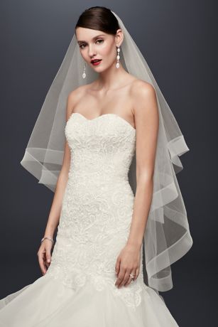 david's bridal veils