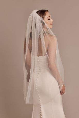 Picture of Pleated Mid-Length Veil