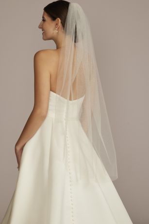 MidLength Wedding Veils David's Bridal