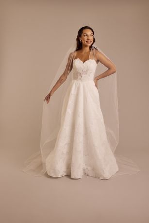 Picture of Pearl Edge Cathedral Veil
