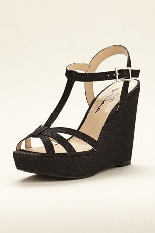 nina wedge wedding shoes