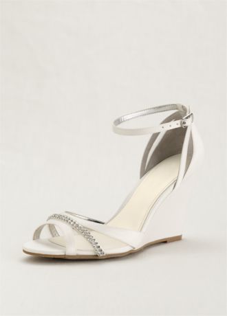 nina wedding wedges