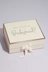 David's Bridal Will You Be My Bridesmaid Gift Box