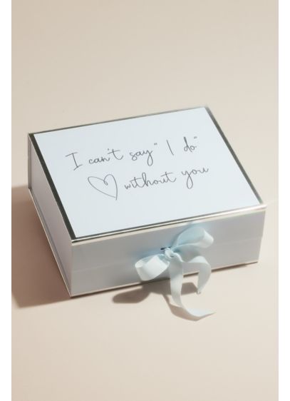I Cant Say I Do Without You Gift Box - Wedding Gifts & Decorations