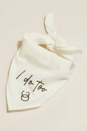 Picture of I Do Too Dog Wedding Bandana