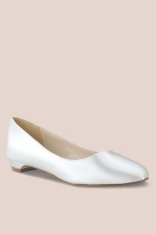 Picture of Vivian Dyeable Satin Low Heel Pumps