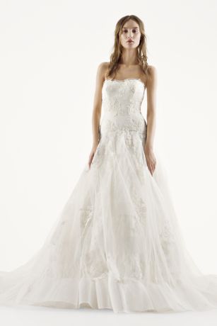 simple ankle length wedding dresses