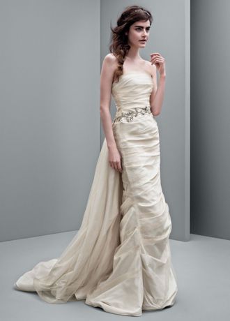 column wedding dress