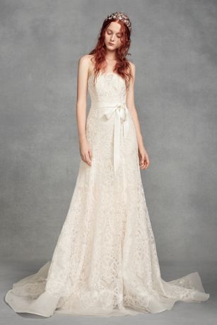macrame lace wedding dress