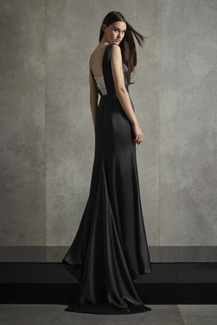 black wedding gowns with sleeves