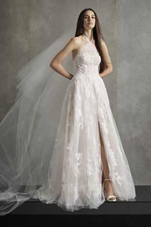 vera wang ball gown david's bridal