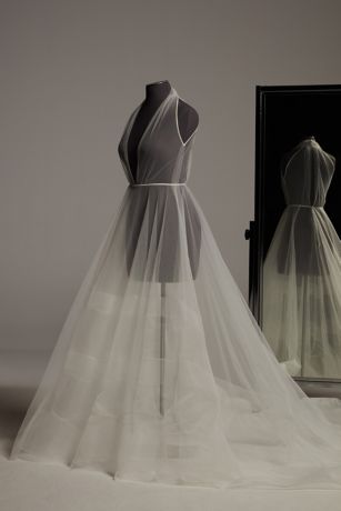 david's bridal vera wang halter