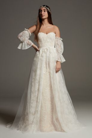 david's bridal white by vera wang