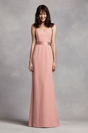 Pastel Pink Bridesmaid Dresses