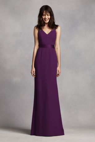 purple wedding attire