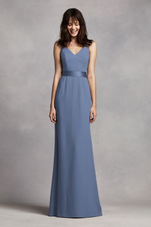 david's bridal slate blue