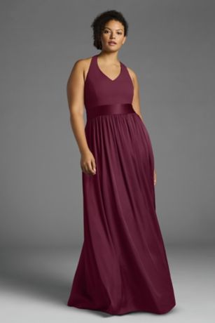 Picture of White by Vera Wang Halter Dress