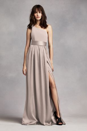 vera wang biscotti bridesmaid dress