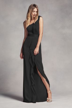 david's bridal black gowns