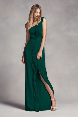 David's bridal outlet forest green