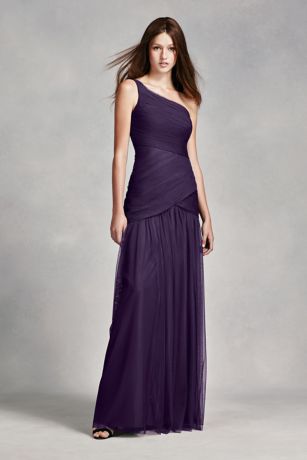 vera wang one shoulder