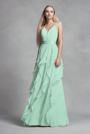 Spearmint Flower Girl Dress