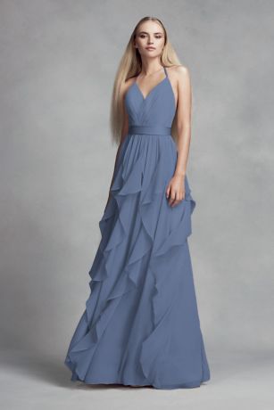 Steel Blue Bridesmaid Dresses Davids Bridal Steel Blue Bridesmaid Dresses Davids Bridal