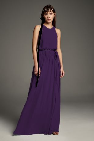 charmeuse bridesmaid dress