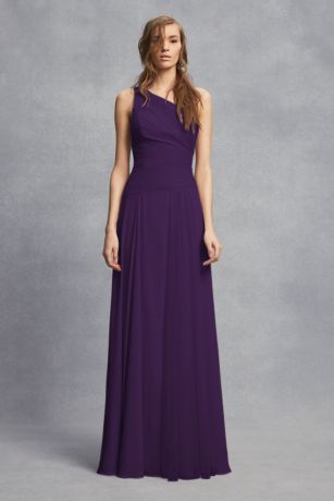 vera wang one shoulder