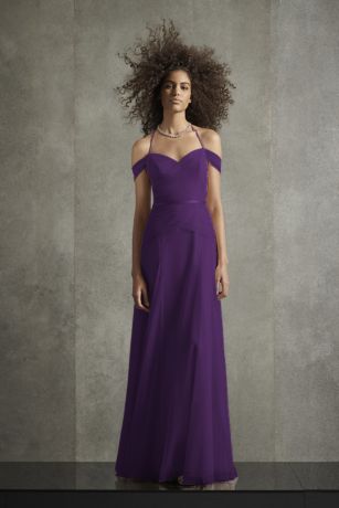 david's bridal vera wang halter