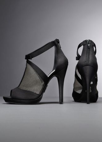 vera wang peep toe booties