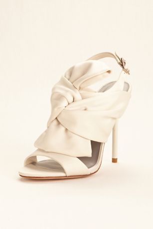 ivory slingback shoes