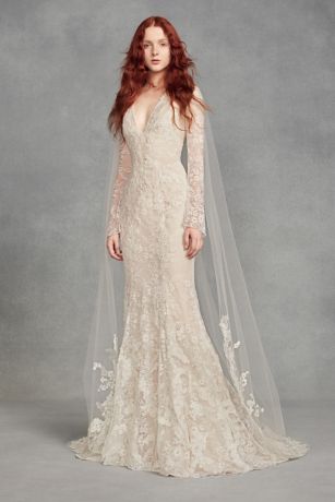 full length lace veil