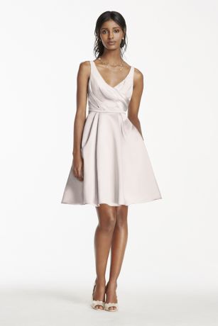 satin tank dress