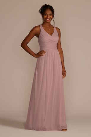 david's bridal quartz bridesmaid dress