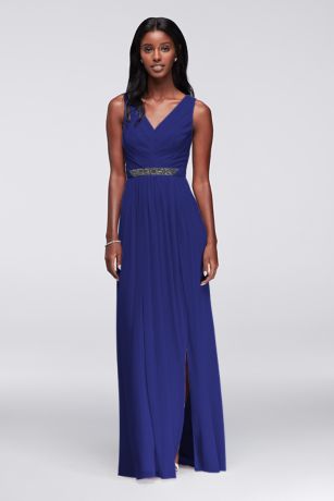 cobalt blue bridesmaid dresses david bridal